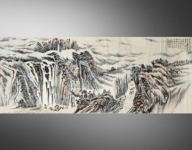 陆俨少  山水