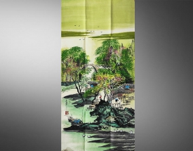 吴冠中 江南水乡