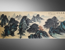 黎雄才 衡岳松雪