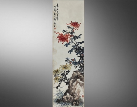 马万里 菊石图