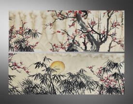齐白石 松竹梅