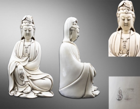 何朝宗款观音像