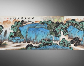 谭正坤 山水共清辉